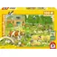 Schmidt Puzzle Tierfamilien vom Bauernhof / 100 Teile / 36,1 x 24,3 cm