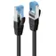 Lindy Cat6A S/FTP PIMF schwarz 1 m / Patchkabel / RJ45-RJ45 / LSZH / 500 MHz