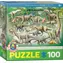 EUROGRAPHICS Puzzle Dinosaurier / 100 Teile / ab 5 Jahren / 48,3 x 33 cm