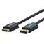 ClickTronic HQ OFC DisplayPort-HDMI-Kabel / DisplayPort-HDMI-Kabel / vergoldete Anschlüsse / 4K 60Hz / 3D / 10 m