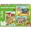 Schmidt Puzzle Auf dem Bauernhof / 3x24 Teile / 26,3 x 17,8 cm