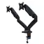 TB Touch TB-MG2 / Tischhalterung für zwei Monitore / Gasfeder / VESA 75x75-100x100 / bis zu 27 Zoll / 2x8 kg