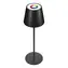 RealPower LED-Tischleuchte 360 schwarz / LED-Tischlampe / RGB / Dimmbar / 1800 mAh Akku / IP44