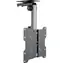 Schwaiger Deckenhalterung für Fernseher, schwarz / TV-Halterung / 17" - 37" / VESA 200x200 / max. 20 kg / neigbar, drehbar