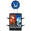 NUMSKULL Gaming-Schrank Sega Sonic schwarz-mehrfarbig / Spiele-Disc-Halterung / Xbox