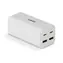 Lindy GaN-Ladegerät 100W weiß / Netzladegerät / 2x USB-C / 2x USB-A / PD 3.0 / GaN