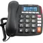 Olympia 4520 schwarz / Telefon mit großen Tasten / SOS-Taste / Freisprechfunktion / LCD-Display