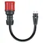 go-e Adapterkabel CH-04-02 schwarz / Adapterkabel / CEE32 3f 32A auf CEE7/7-Buchse / für Gemini flex 22kW / 30 cm