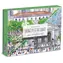 Galison Doppelseitiges Puzzle Frühling in der Bibliothek / 500 Teile
