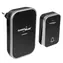GreenBlue GB157 schwarz / Kabellose Türklingel / Kinetisch, batterielos / IP44 / Reichweite 200 m / 38 Melodien