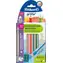 Pelikan Griffix Mix Buntstifte, 10 Stück / Set mit HB-Bleistift / dreieckig / abwaschbar