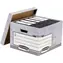 Fellowes Bankers Box System FastFold 01810-FFEU / Archivbox / FSC / Groß / Schnellaufbau