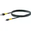 Schwaiger USB-A auf Micro-USB-Kabel schwarz-gelb / USB-Kabel / 1,2 m / USB 2.0 / 480 Mbit/s