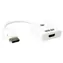 Aten VC986B / Adapter / DisplayPort auf HDMI 2.0 / Echtes 4K 60Hz / Weiß
