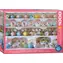 EUROGRAPHICS Puzzle-Regal mit chinesischem Porzellan / 1000 Teile / 68 x 48 cm
