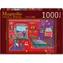 MAGNOLIA Puzzle Rotes Schlafzimmer / 1000 Teile / 68 x 48 cm