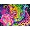 Schmidt Puzzle Neon: Leopard / 1000 Teile
