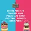 Ridley's Games Puzzle-Duell: Süßer Showdown - Donut gegen Cupcake / 2 x 70 Teile