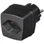 Brennenstuhl Reiseadapter D-CH schwarz / Reiseadapter / 10 A / 230 V / geerdet