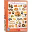 EUROGRAPHICS Puzzle Halloween-Süßigkeiten / 1000 Teile / 68 × 49 cm
