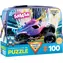 EUROGRAPHICS Puzzle Sparkle Smash Monster Jam in einer Snackbox / 100 Teile / 48 x 33 cm