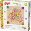 GOKI Pflanzenpresse aus Holz für Herbarien Flower Power / 17,5 × 17,5 cm