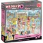 Jumbo-Puzzle WASGIJ Retro Destiny 9: Supermodelle! / 1000 Teile / ab 15 Jahren