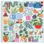 Galison Quadratisches Puzzle Katzen in Blumentöpfen / 500 Teile / 51 × 51 cm