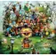 MAGNOLIA Puzzle Gruseliges Orchester / 1023 Teile / 60 x 60 cm