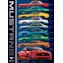 EUROGRAPHICS Puzzle 50 Jahre Ford Mustang / 1000 Teile / 48,9 × 67,6 cm