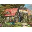 EUROGRAPHICS Puzzle Dorf Schuppen XL / 500 Teile / 68 x 48 cm