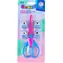 Astra Creativo Schere und Locher blau-rosa / Schere und Locher Set / 5-teilig / dekorative Muster / 10 mm