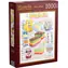 MAGNOLIA Puzzle Regenbogenkekse / 1000 Teile / 48 x 68 cm
