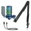 FIFINE AmpliGame A6T RGB blau / Gaming-Mikrofon / USB / Kondensator / Touch-Stummschaltung