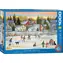 EUROGRAPHICS Puzzle Abendliches Schlittschuhlaufen / 1000 Teile / 68 × 48 cm
