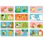 DODO Puzzle Tiere und ihre Lebensräume / Einlegepuzzle / 12 x 2 Teile