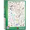 EUROGRAPHICS Puzzle Baum des Lebens / 1000 Teile / 67,6 x 48,9 cm