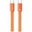 USAMS U96 Kabel USB-C - USB-C orange / Datenkabel / 60 W / 1,2 m