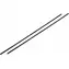 Compass Scheibenwischerblatt 710 mm schwarz / Ersatzwischerblatt / Für Flachwischer / 2 Stück