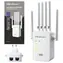 WLAN-Signalverstärker / Repeater und Zugangspunkt / 300 Mbit/s / 6 Antennen / 2x RJ45