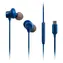 Panasonic RP-TCM225DEK blau / In-Ear-Kopfhörer mit Mikrofon