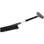 Compass mit Besen, grau, 60 cm / Schaber mit Besen / 60 cm