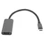 PremiumCord USB-C zu HDMI Konverter, grau / Reduzierung / 4K 30Hz / Metallgehäuse