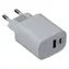 iGet PA20 weiß / Netzteil / USB-C + USB-A / 20 W / Power Delivery