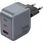 Vention GaN-Ladegerät 70W grau / Ladegerät / 2x USB-C / 1x USB-A / PD