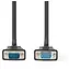 Nedis VGA-Kabel schwarz / Kabel / VGA-VGA / Vernickelte Stecker / 2 m / Max. 1280x800