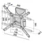 TB Touch TB-152 / TV-Wandhalterung / fest / bis zu 37 Zoll / VESA 200x200 / bis zu 20 kg