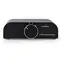Nedis Audio Switch Anthrazit / Schalter / 4 Anschlüsse / Cinch + 3,5 mm / Bedienungsanleitung / Metall