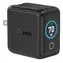 BMX GaNsta 70W schwarz / Reiseladegerät / GaN / LCD-Display / 2x USB-C / 1x USB-A / PD 70W