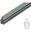 Compass Wischergummi 710 mm Teflon / Ersatz-Wischergummi / Für Flachwischer